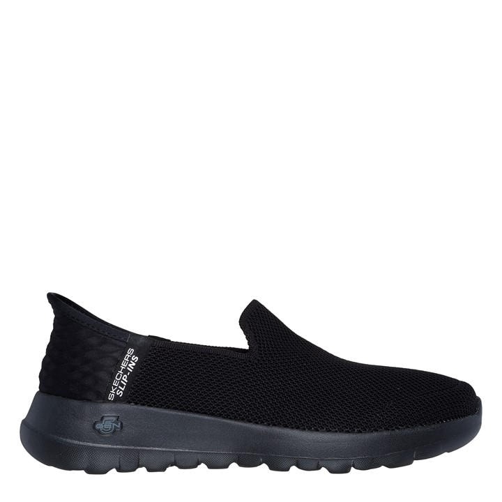 Skechers Women's Black Go Walk Joy Vela Slip On Runners in Size 6.5, Sports Direct