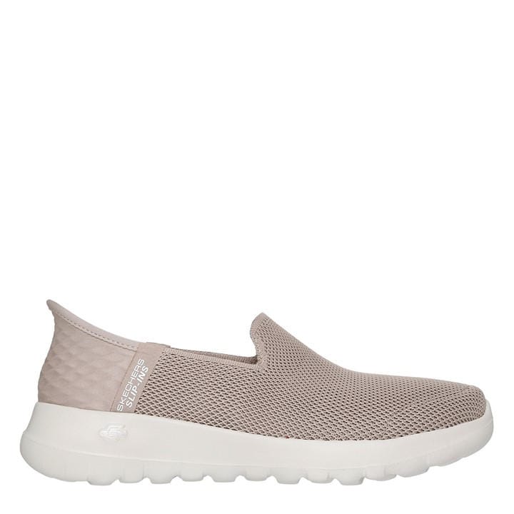 Skechers Women's Beige Go Walk Joy Vela Slip On Runners in Size 5, Sports Direct