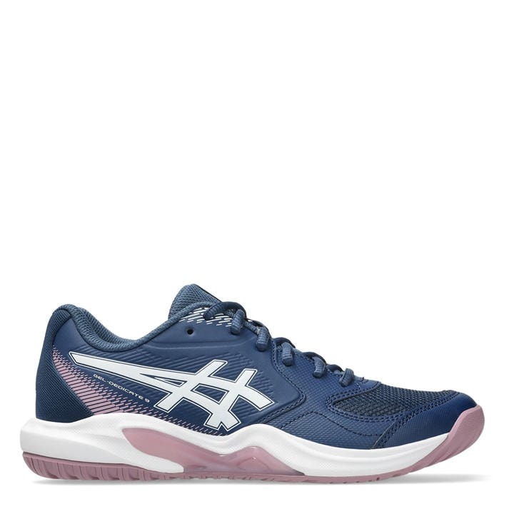 Asics Women's Blue Dedicate 9 Tennis Shoes in Size 4, Sports Direct