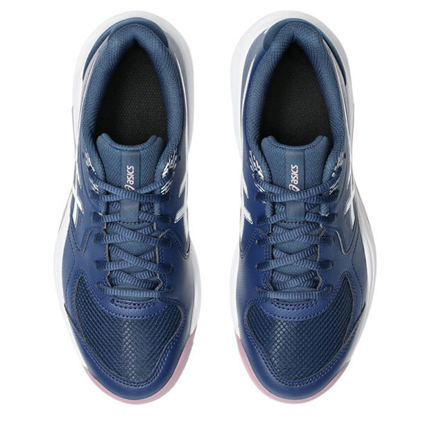 Ind Blue - Asics - Women's Dedicate 9 Tennis Shoes