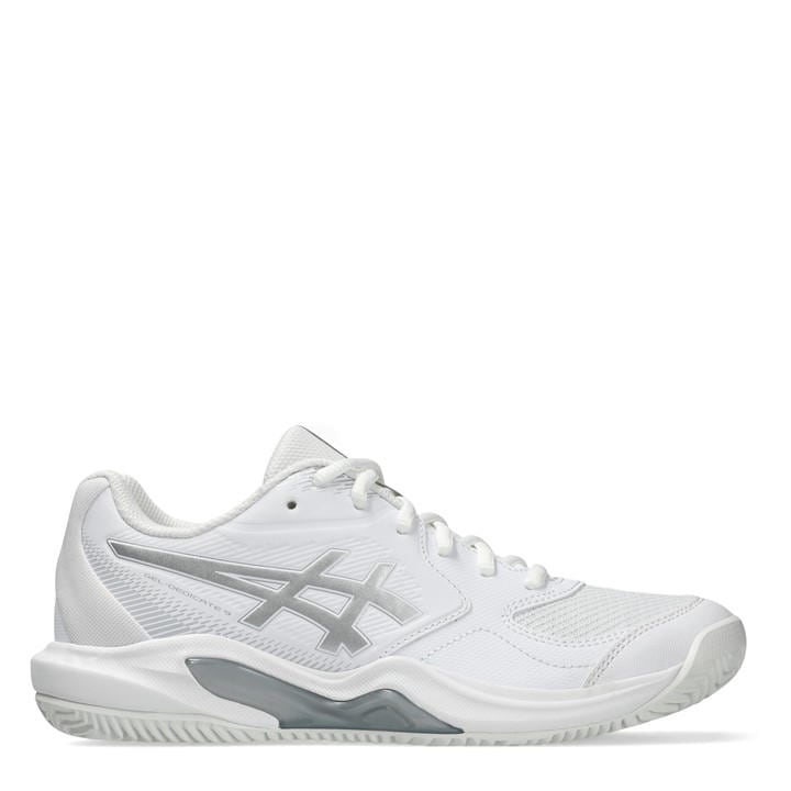 Asics Women's White Dedicate 9 Tennis Shoes in Size 5, Sports Direct
