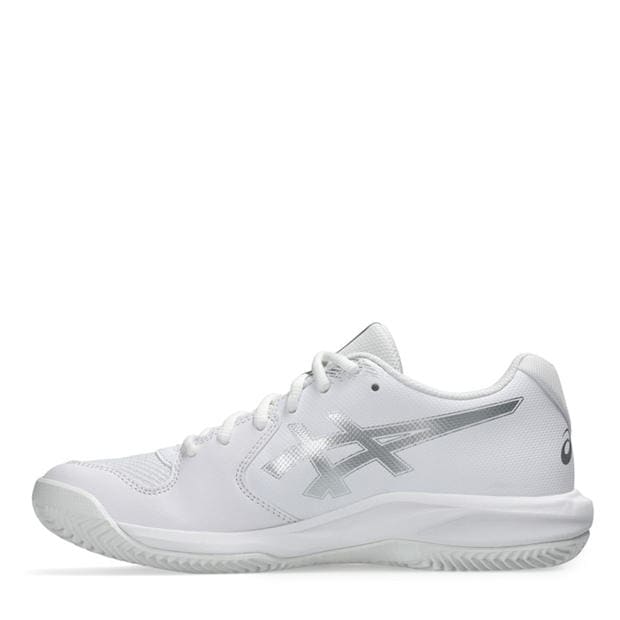 White- Clay - Asics - Women's Dedicate 9 Tennis Shoes