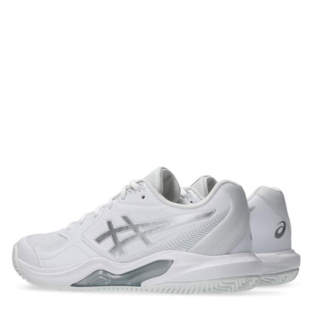 White- Clay - Asics - Women's Dedicate 9 Tennis Shoes