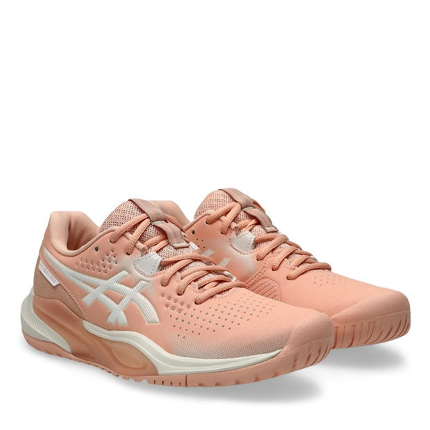 Cantaloupe/Wht - Asics - Women's Chall 15 Tennis Shoes