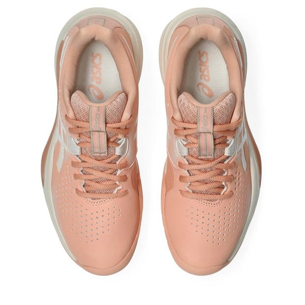 Cantaloupe/Wht - Asics - Women's Chall 15 Tennis Shoes