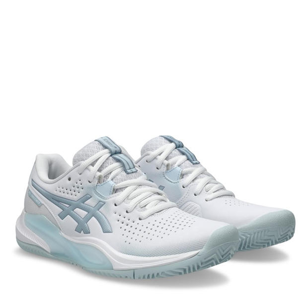 White/Pink - Asics - Asics Gel-Challenger 15 Clay Tennis Shoes Womens