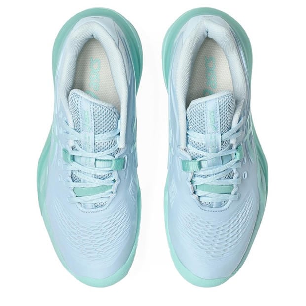 Light Blue - Asics - Women's Resol X Tennis Shoes