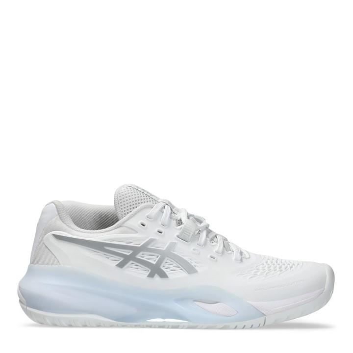 Asics Women's White Gel Resolution X Tennis Shoes in Size 4, Sports Direct