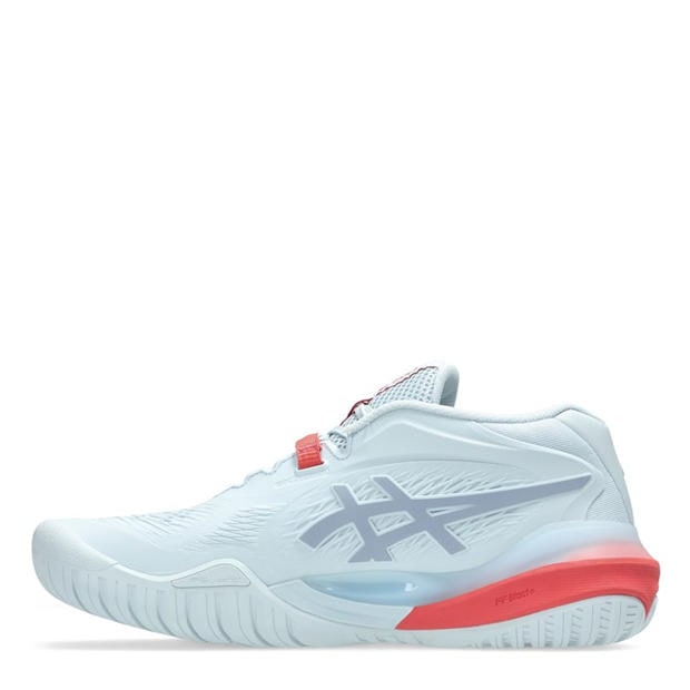 Sky/Grey Blue - Asics - Women's Gel Resolution X Tennis Shoes