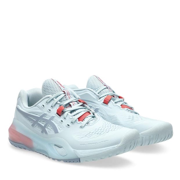 Sky/Grey Blue - Asics - Women's Gel Resolution X Tennis Shoes