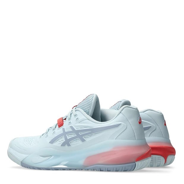 Sky/Grey Blue - Asics - Women's Gel Resolution X Tennis Shoes