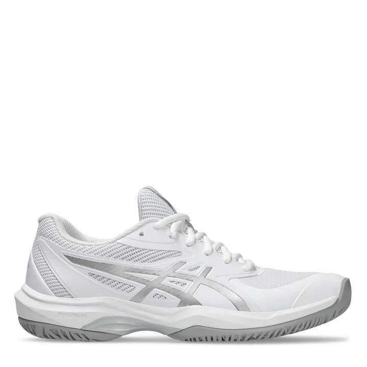 Asics Women's White Game Tennis Shoes in Size 7, Sports Direct