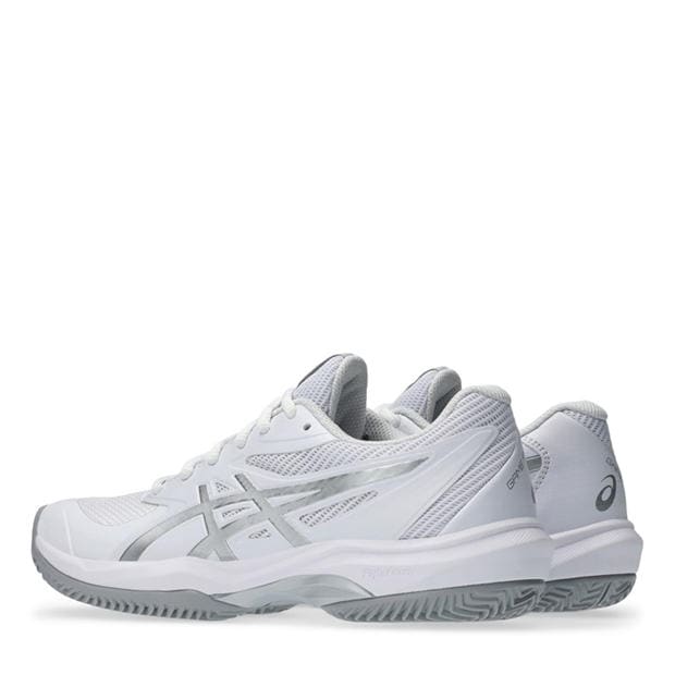 White- Clay - Asics - Women's Game Tennis Shoes