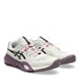 Soft Oat/Aub - Asics - GEL-Resolution X Wide Womens Tennis Shoes