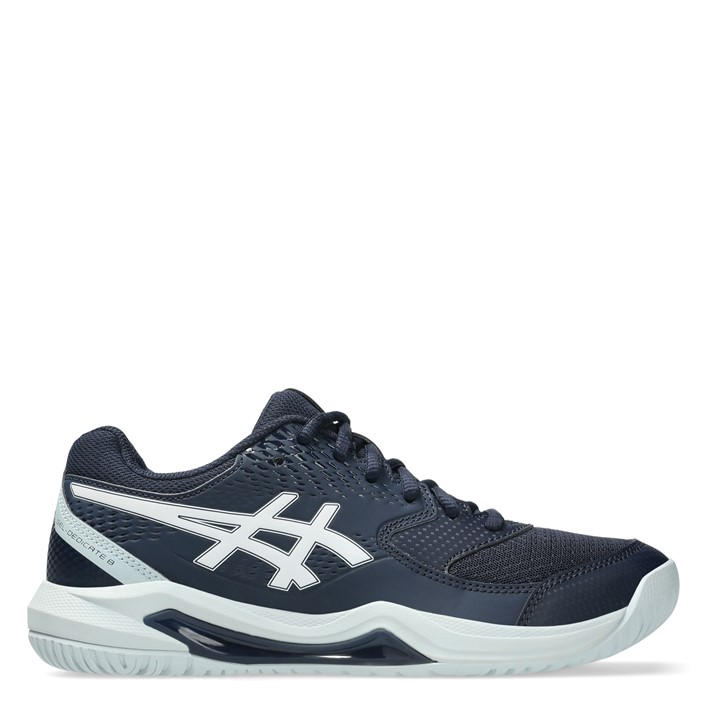 Asics Women's Blue Gel-Dedicate 8 Tennis Shoes in Size 7, Sports Direct