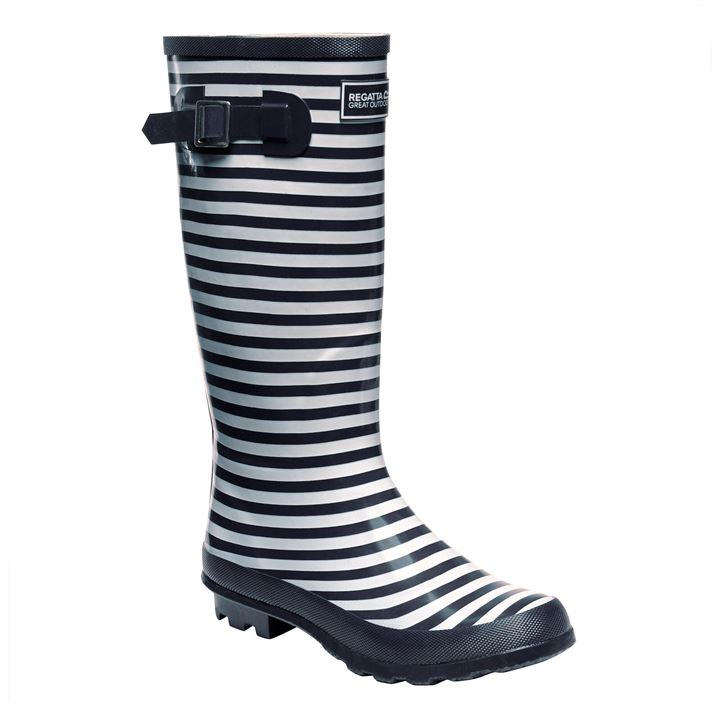 Regatta Women's Blue Lady Fairweather Ii Cotton Lined Wellingtons in Size 8, Sports Direct