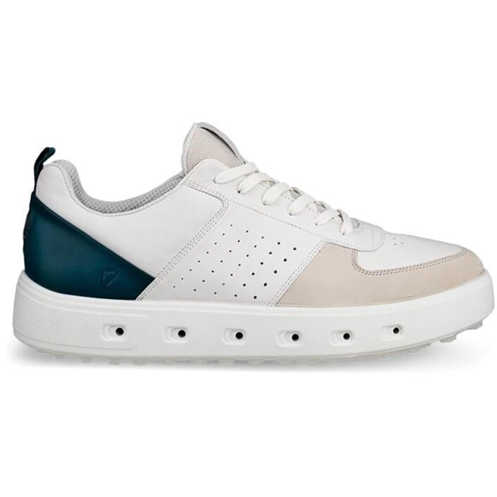 Ecco Men's White Golf Street 720 in Size 9.5, Sports Direct