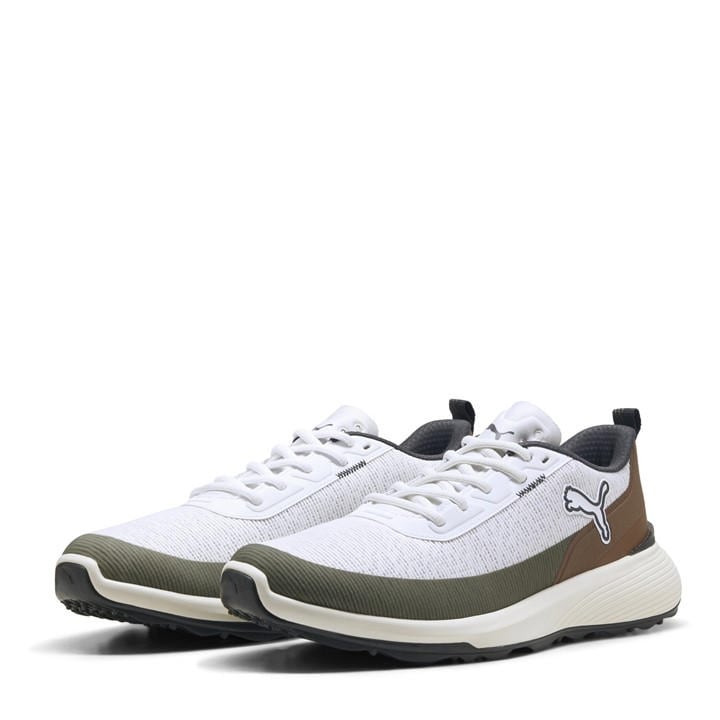 Puma Men's White Gruve Spikeless Golf Shoes in Size 11, Sports Direct