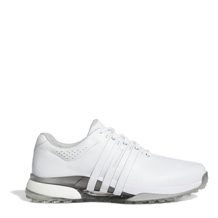 Adidas Men's White Tour360 25 Wide Spikeless Golf Shoes in Size 11, Sports Direct