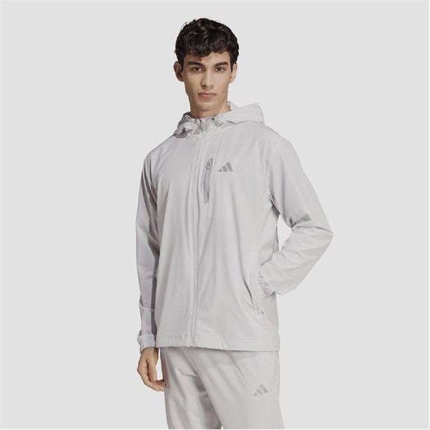 Grey - adidas - Track Jacket