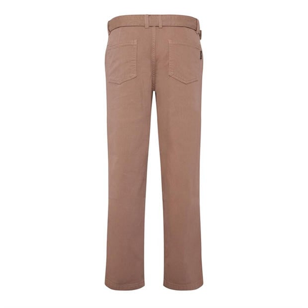 Beige - Jack and Jones - Karl Ridge Belted Chinos
