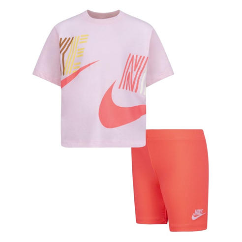 Nike - Lets Roll Boxy T-Shirt & Shorts Set