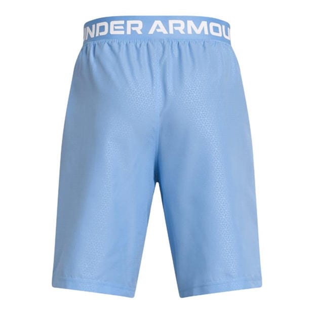 Blue - Under Armour - Kids' Woven Halfback Emboss Swim Shorts