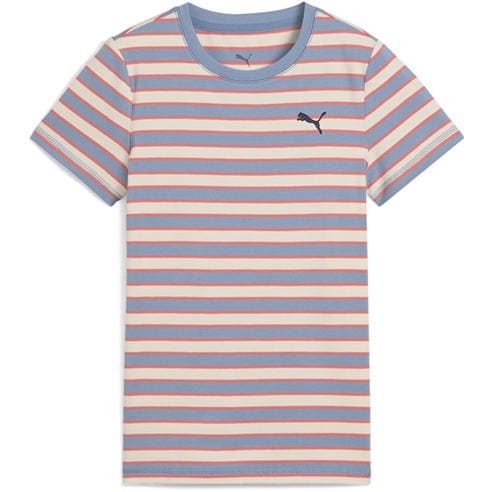 Puma - Unisex Kids' Wardrobe Esso Together Striped Slim Fit T-Shirt