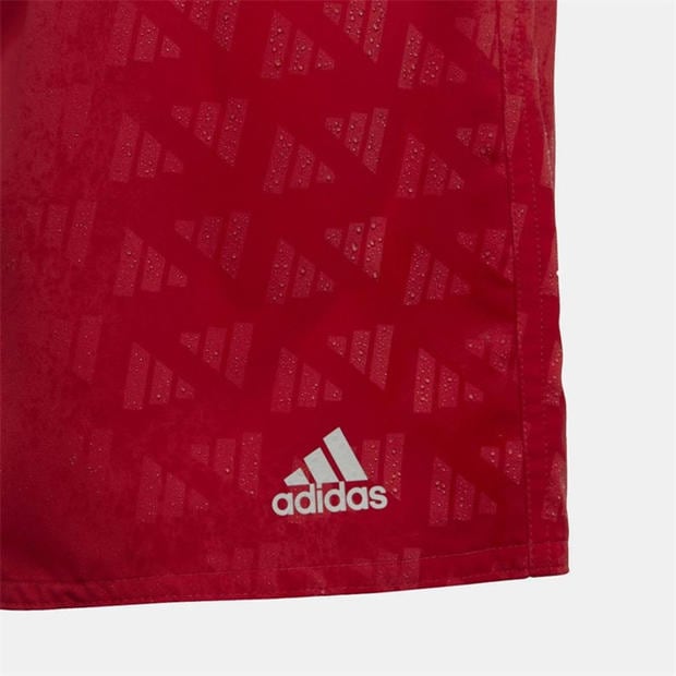 Red - adidas - Water Reactive Swim Shorts