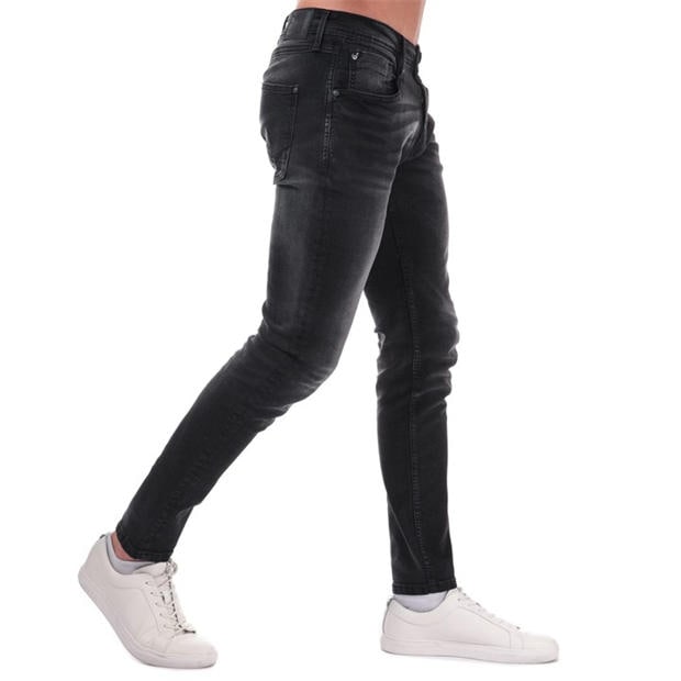 Черно - Duck and Cover - Maylead Slim-Fit Jeans