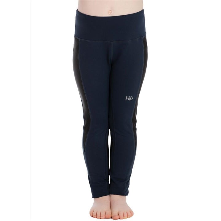 Horseware  Kids Blue Kids Riding Tights in Size 5 - 6 Years, Sports Direct