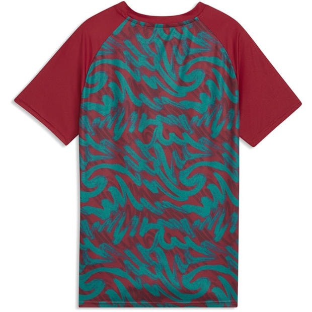 Red/Green - Puma - Kids Portugal Warm-Up Shirt World Cup 2026