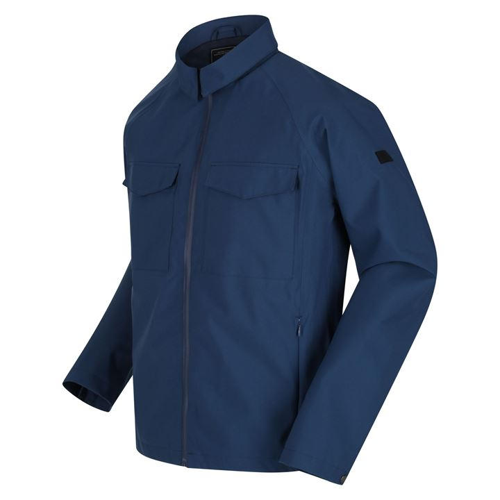 Regatta Men's Blue Walken Isotex Stretch Waterproof Jacket in Size 2XL, Sports Direct