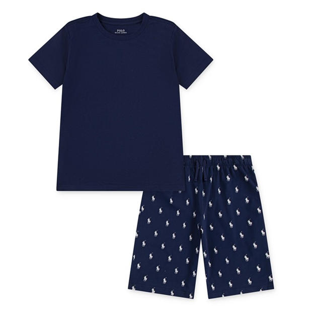 Ralph Lauren Boys Pyjama Set in Navy