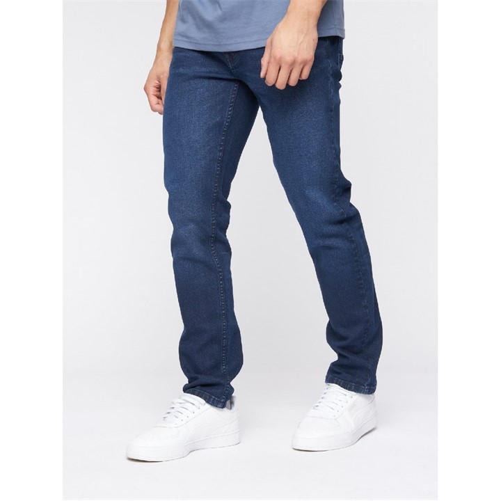 Crosshatch Men's Blue Malcom Slim-Fit Jeans in Size L, Sports Direct