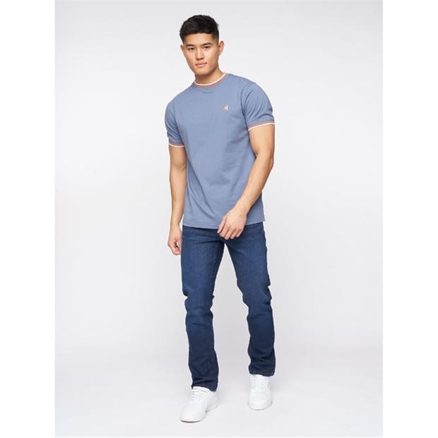 Синьо - Crosshatch - Malcom Slim-Fit Jeans