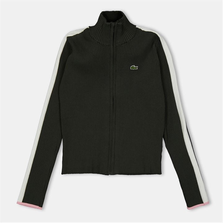 Lacoste Girls Green Kids' Knit Crew Neck Jumper in Size 13 - 14 Years, Sports Direct