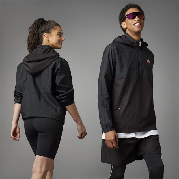 Black - adidas - Lift Your Mind Windbreaker Jacket