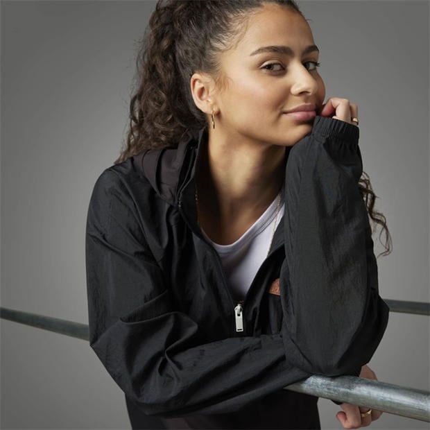 Black - adidas - Lift Your Mind Windbreaker Jacket