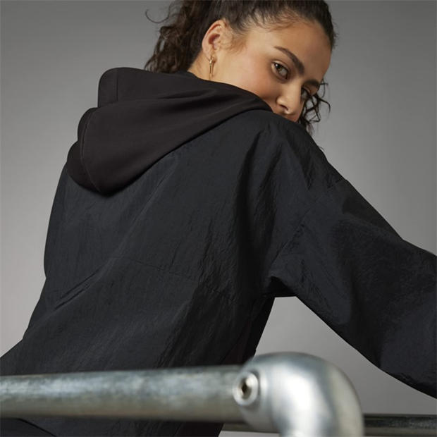 Black - adidas - Lift Your Mind Windbreaker Jacket