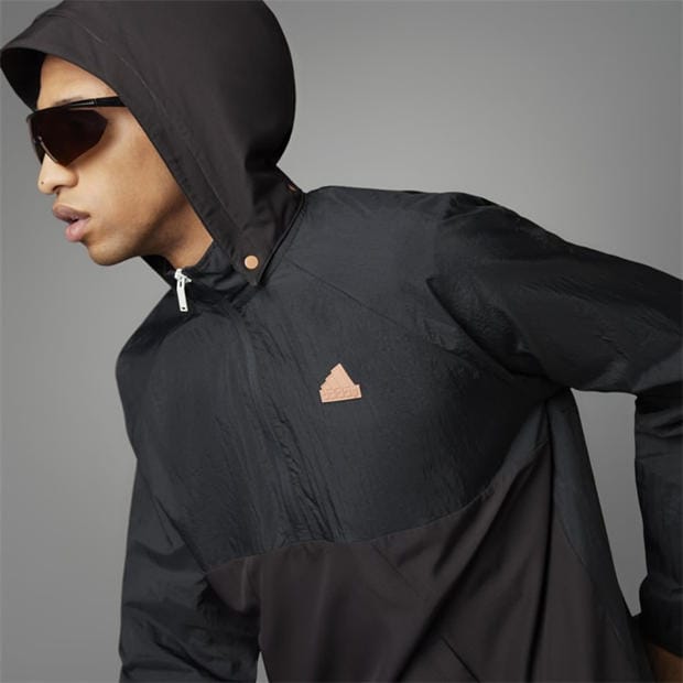 Black - adidas - Lift Your Mind Windbreaker Jacket
