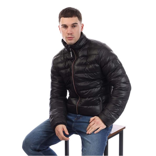 Black - Duck and Cover - Shemmy Two Quilted Jacket