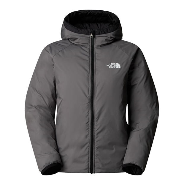 Black - The North Face - Kids' Reversible Perrito DWR Short Puffer Jacket