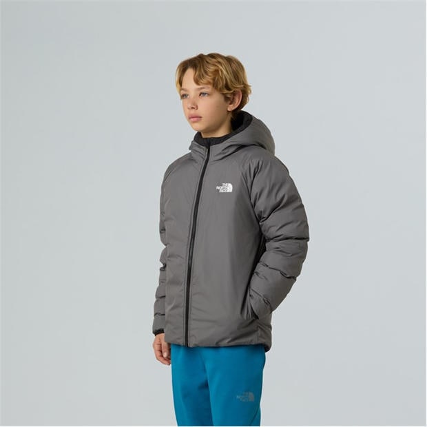 Black - The North Face - Kids' Reversible Perrito DWR Short Puffer Jacket