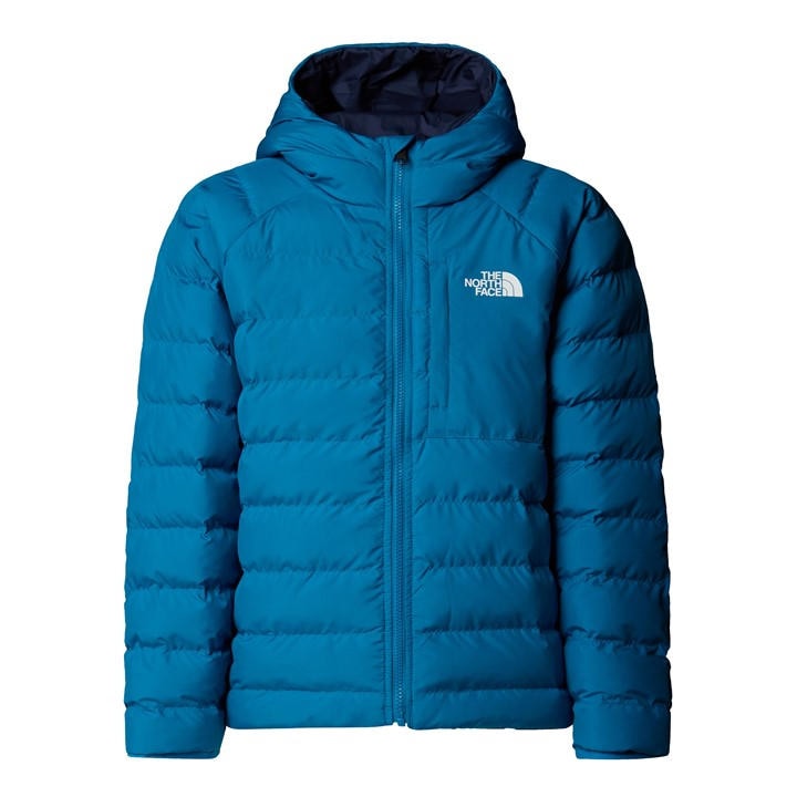 The North Face  Kids Blue Kids' Reversible Perrito Dwr Short Puffer Jacket, Sports Direct