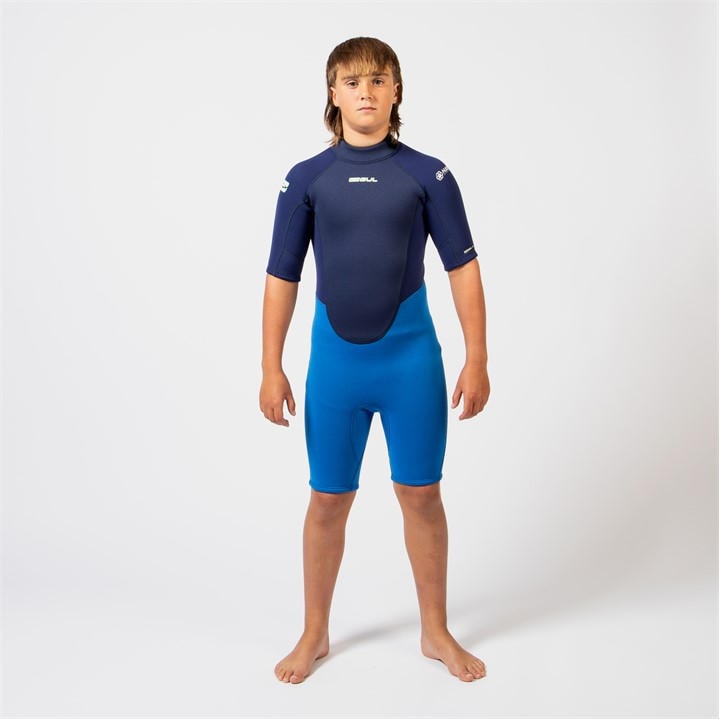 Gul  Blue Response 32  Flatlock Natur Shorti Wetsuit in Size 13 - 14 Years, Sports Direct