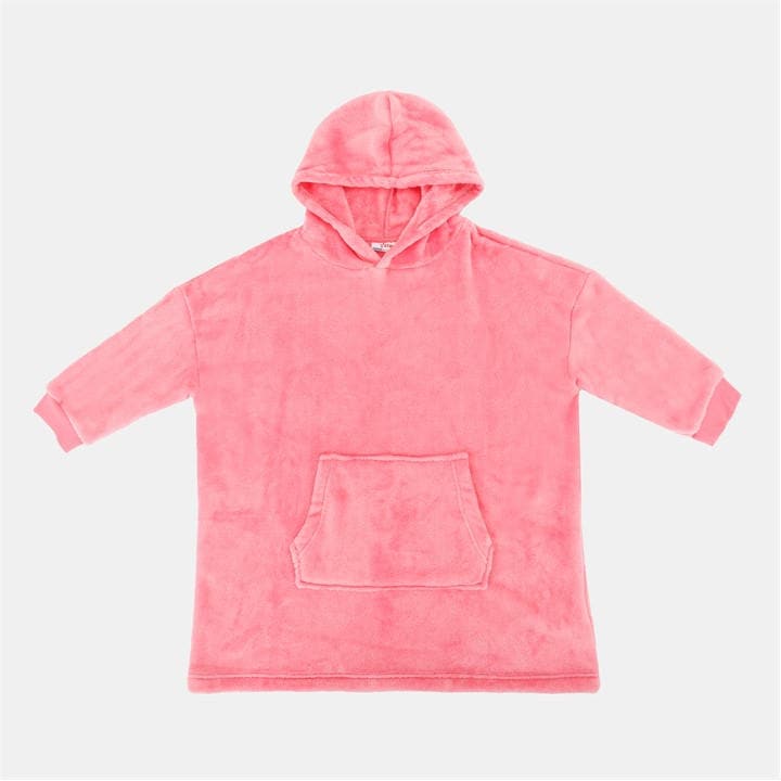 Star Girls Pink Snuggle Hoodie in Size 13 - 14 Years, Sports Direct