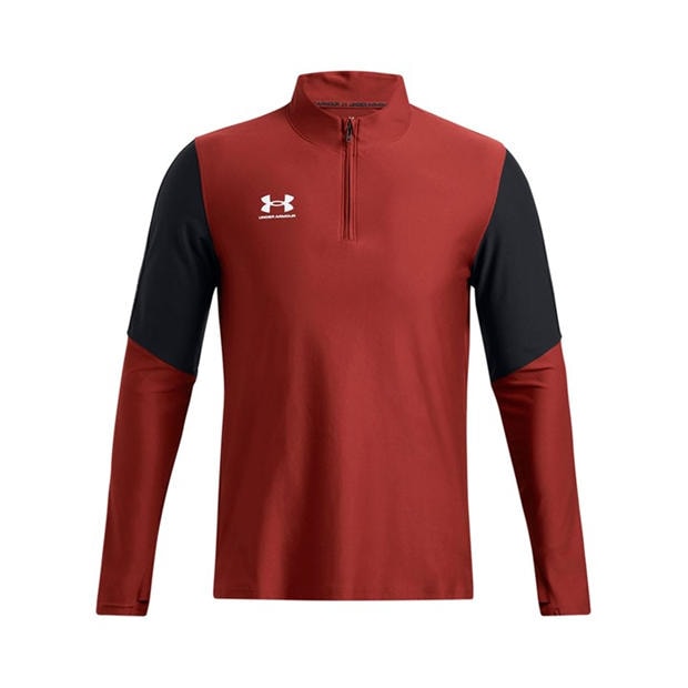 Orange - Under Armour - Challenger Pro 1/4 Zip Top