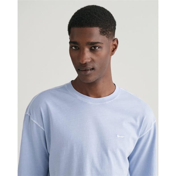 Blue - Gant - Sunfaded Short Sleeves T-Shirt