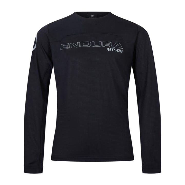 Endura Unisex Kids Black Kids Mt500 Burner L/S Jersey Size 11